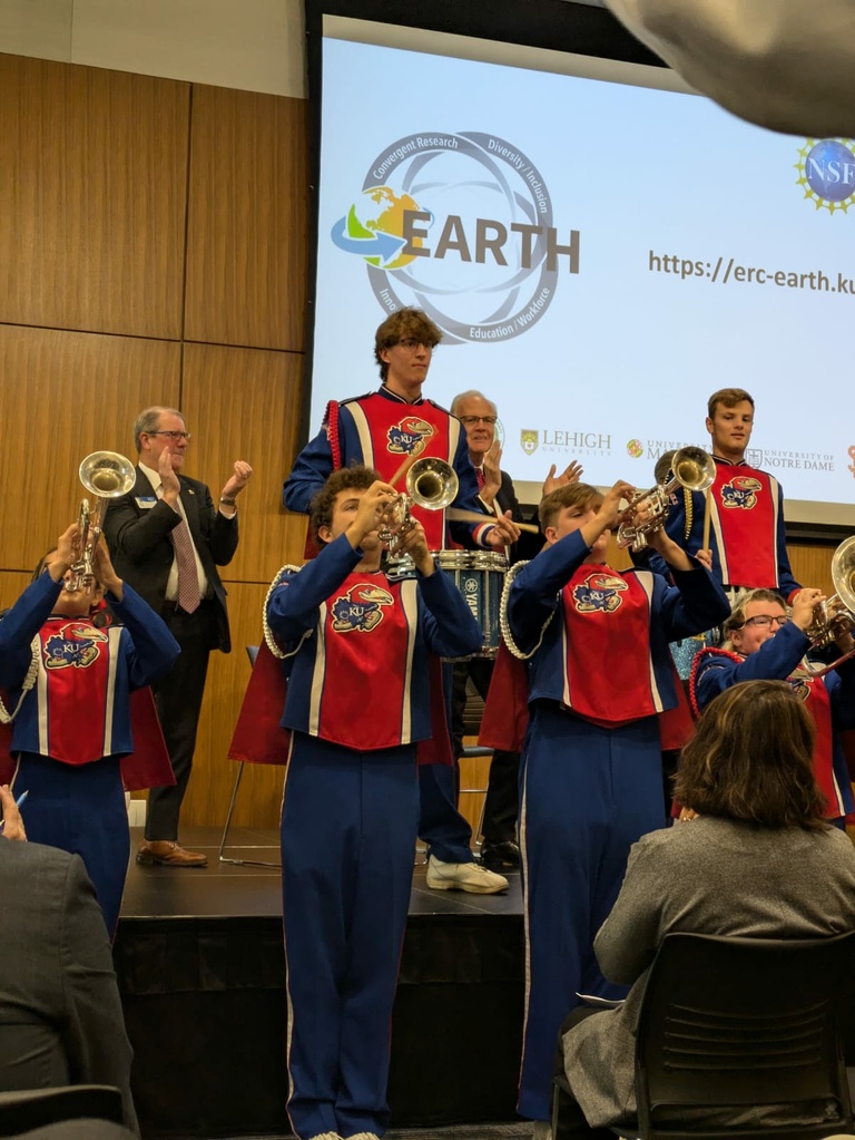 Band playing at EARTH kickoff